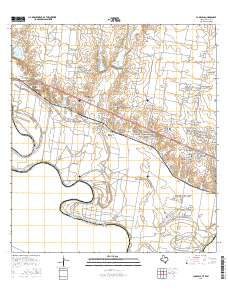 La Grulla 2016 topographic map thumbnail