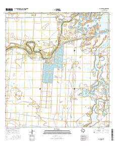 La Leona 2016 topographic map thumbnail