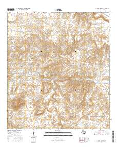 La Mota Mountain 2016 topographic map thumbnail