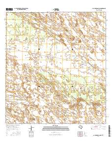 La Parra Ranch SW 2016 topographic map thumbnail