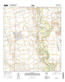 La Pryor 2016 topographic map thumbnail