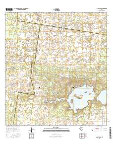 La Sal Vieja 2016 topographic map thumbnail