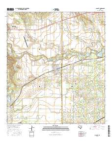 La Coste 2016 topographic map thumbnail
