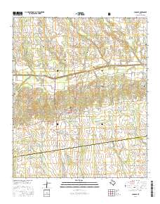 Ladonia 2016 topographic map thumbnail