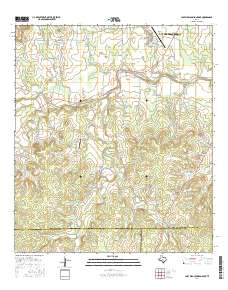Lady Bird Johnson Park 2016 topographic map thumbnail