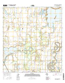 Laguna Atascosa 2016 topographic map thumbnail