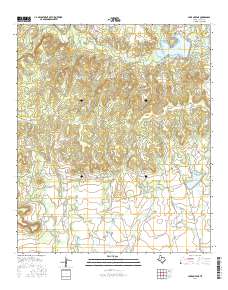 Lake Abilene 2016 topographic map thumbnail