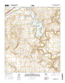 Lake Colorado City 2016 topographic map thumbnail