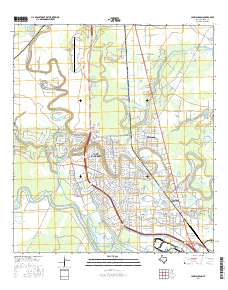 Lake Jackson 2016 topographic map thumbnail