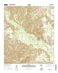 Lake Leon 2016 topographic map thumbnail