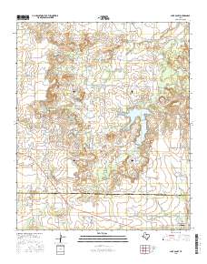 Lake Olney 2016 topographic map thumbnail
