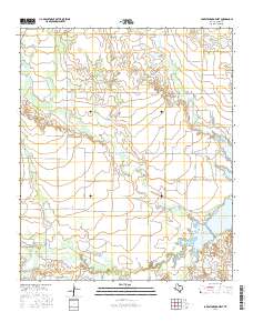 Lake Stamford West 2016 topographic map thumbnail