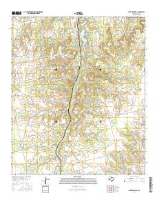 Lake Trammell 2016 topographic map thumbnail