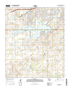 Lake Wichita 2016 topographic map thumbnail
