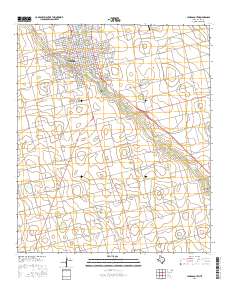 Lamesa South 2016 topographic map thumbnail