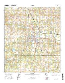 Lampasas 2016 topographic map thumbnail