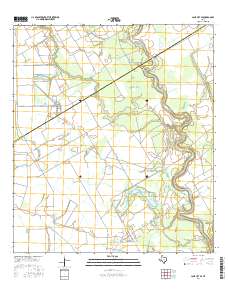 Lane City SE 2016 topographic map thumbnail