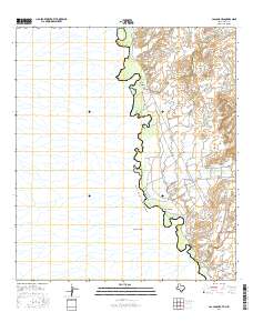 Las Conchas 2016 topographic map thumbnail