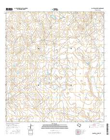 Las Ovejas Creek 2016 topographic map thumbnail
