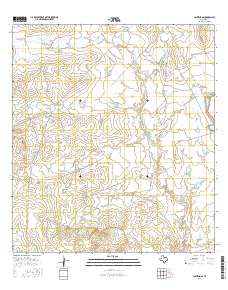 Las Tiendas 2016 topographic map thumbnail
