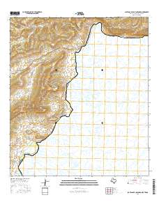Las Vegas De Los Ladrones 2016 topographic map thumbnail