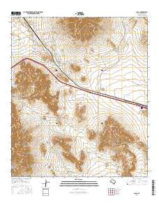 Lasca 2016 topographic map thumbnail