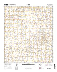 Lazy X Ranch 2016 topographic map thumbnail