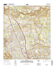 Leander 2016 topographic map thumbnail