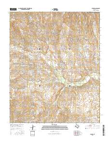 Lefors 2016 topographic map thumbnail