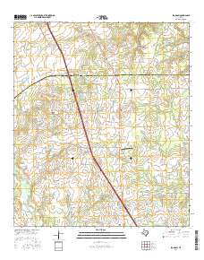 Leona SW 2016 topographic map thumbnail