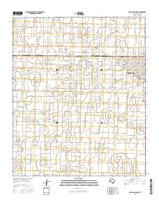 Levelland West 2016 topographic map thumbnail