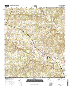 Liberty Hill 2016 topographic map thumbnail