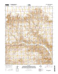 Little Blue Creek 2016 topographic map thumbnail