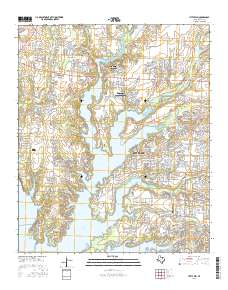 Little Elm 2016 topographic map thumbnail