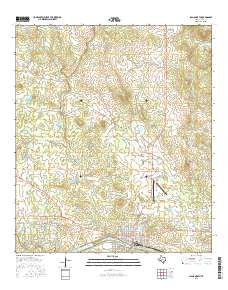 Llano North 2016 topographic map thumbnail