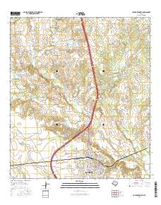 Lockhart North 2016 topographic map thumbnail