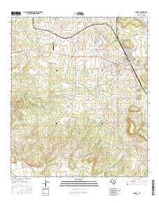 Lometa 2016 topographic map thumbnail