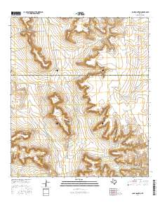 Lone Mountain 2016 topographic map thumbnail