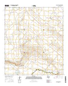 China Lake NE 2016 topographic map thumbnail