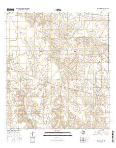 Eagle Pass NE 2016 topographic map thumbnail