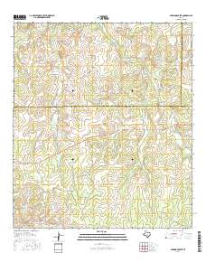 Earwood Creek 2016 topographic map thumbnail