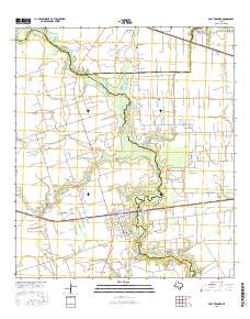 East Bernard 2016 topographic map thumbnail