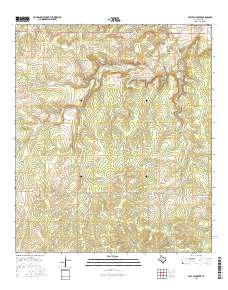 East Elm Creek 2016 topographic map thumbnail