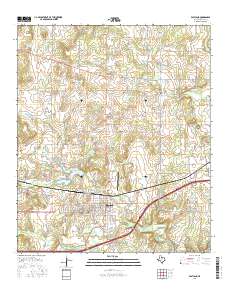 Eastland 2016 topographic map thumbnail