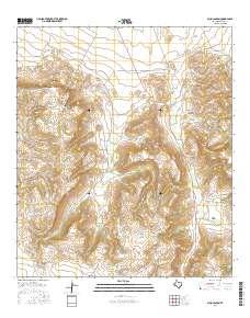 Echo Canyon 2016 topographic map thumbnail