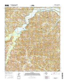 Elderville 2016 topographic map thumbnail