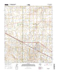 Electra 2016 topographic map thumbnail