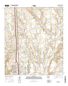 Elm Mott 2016 topographic map thumbnail