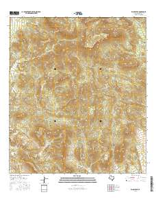 Emory Peak 2016 topographic map thumbnail