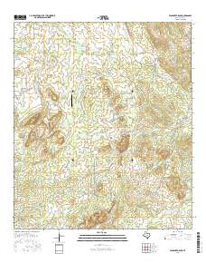 Enchanted Rock 2016 topographic map thumbnail